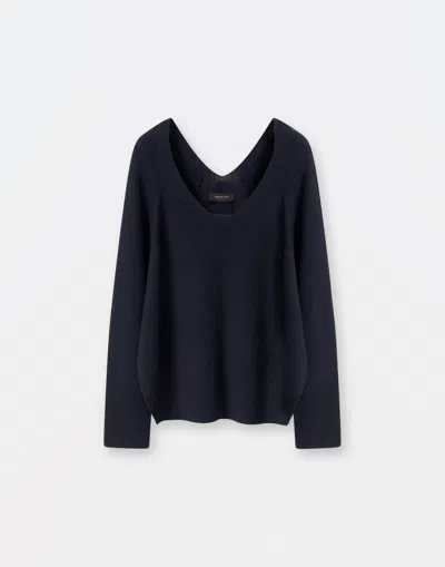Fabiana Filippi Sweater In Midnight Blue