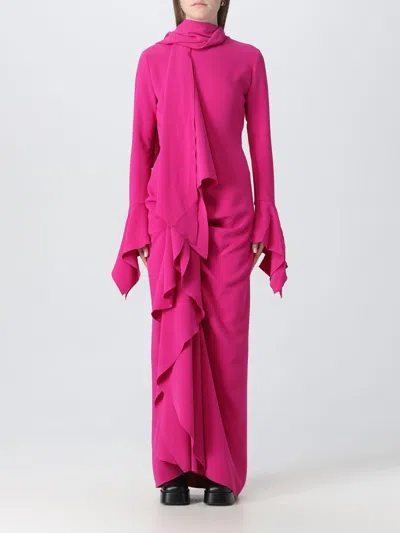 Solace London Dress  Woman Color Fuchsia In Pink
