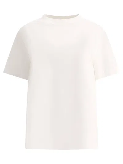 Brunello Cucinelli T-shirt With Monili In White