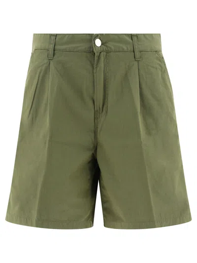 Carhartt Wip "albert" Shorts In Green