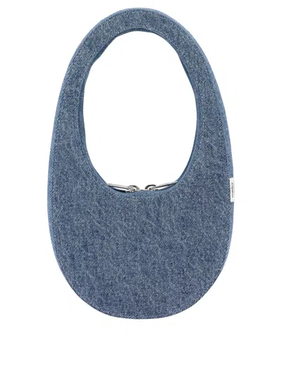 Coperni "mini Swipe" Handbag In 蓝色的