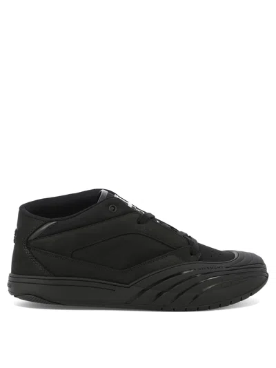 Givenchy Nubuck Skate Trainers In Nero
