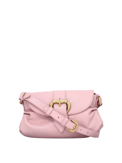 Pinko "mini Jolene" Shoulder Bag In 紫色的