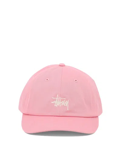 Stussy Stüssy "basic Stock Low Pro" Cap In Pink