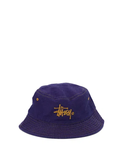 Stussy Stüssy "copyright" Bucket Hat In Purple