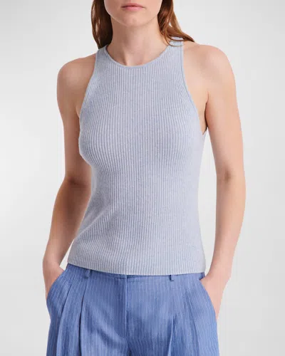 Twp Harbor Cashmere Tank Top In Ancient Water