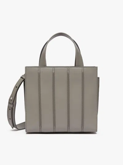 Max Mara Whitney Small Tote Bag In Turtledove Grey