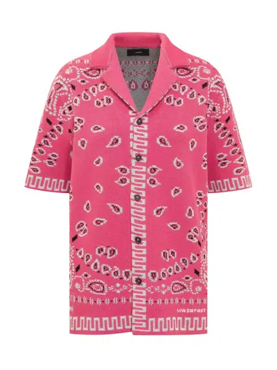 Alanui Bandana Shirt In Pink