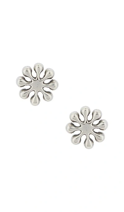 Maple Orbit Earrings In Metallic