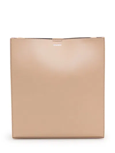 Jil Sander Medium Tangle Shoulder Bag In Pink