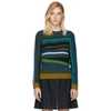 KENZO Multicolor Broken Stripes Sweater