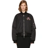 GIVENCHY Reversible Black Mandala Bomber Jacket