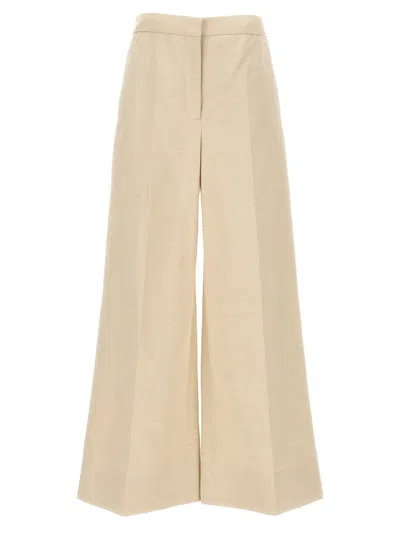 Stella Mccartney Wool Pants In Beige