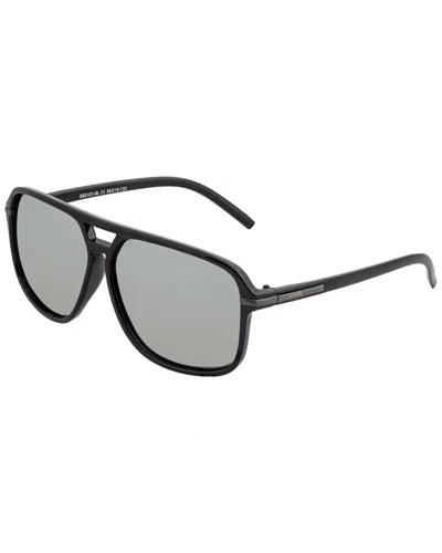 Simplify Reed Mirror Coating Pilot Unisex Sunglasses Ssu121-sl In Multi-color