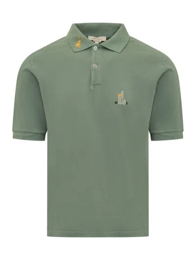 Nick Fouquet Polo With Logo In Green