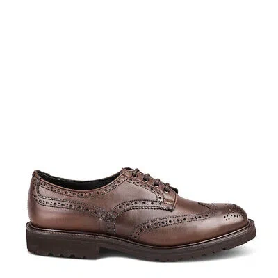 Pre-owned Tricker's Trickers Bourton Country Shoe Olivvia Classic Lightweight Espresso
