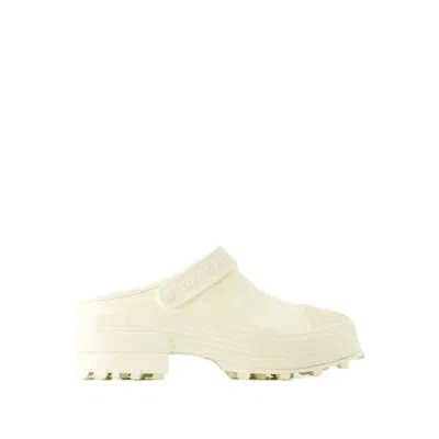 Camper Traktori Slides -  - Leather - White In Neutrals