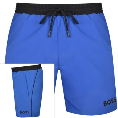 Boss Business Boss Bodywear Starfish Swim Shorts Blue