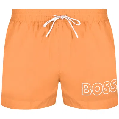 Boss Business Boss Bodywear Mooneye Swim Shorts Orange