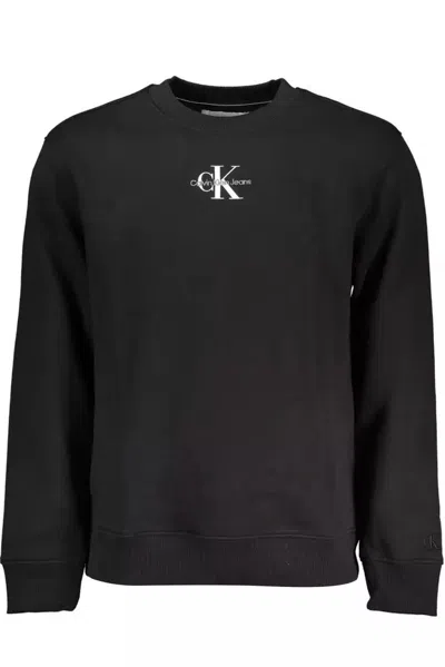 Calvin Klein Cotton Men's Sweater In Black