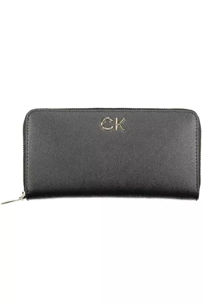 Calvin Klein Polyethylene Men's Wallet In Black