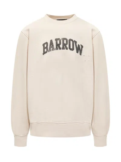 Barrow Sweatshirt In Beige