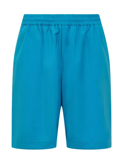 Bonsai Basket Fit Shorts In Blue