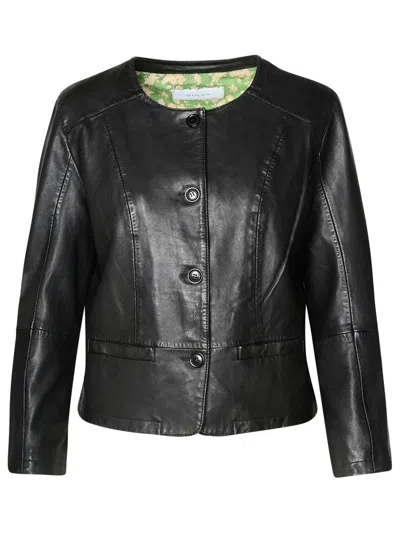 Bully Black Leather Jacket