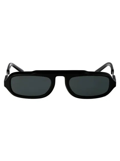 Giorgio Armani Sunglasses In 587587 Black