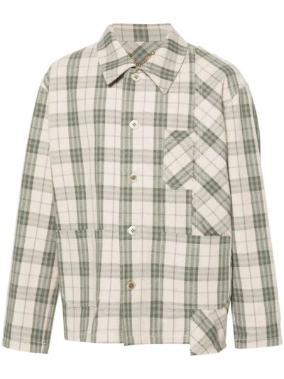 Golden Goose Check-pattern Shirt In Multicolor