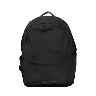 Tommy Hilfiger Black Polyester Backpack