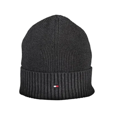 Tommy Hilfiger Grey Cotton Hats & Cap