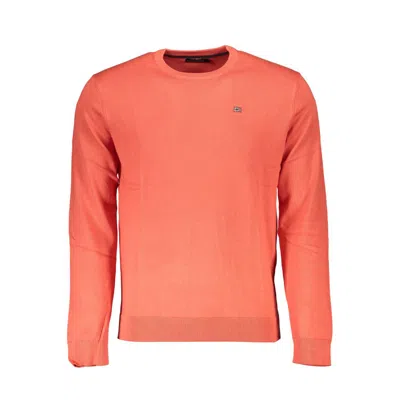 Napapijri Pink Cotton Shirt In Orange