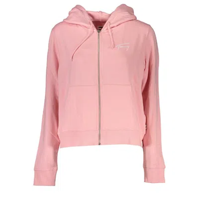 Tommy Hilfiger Pink Cotton Jumper