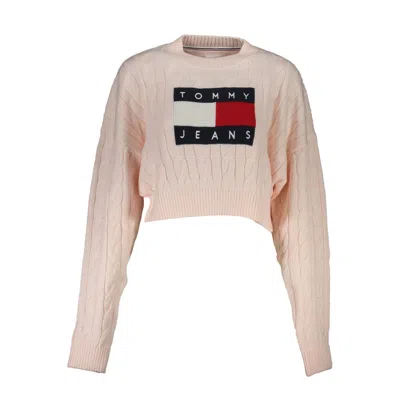 Tommy Hilfiger Pink Polyester Shirt In Neutral