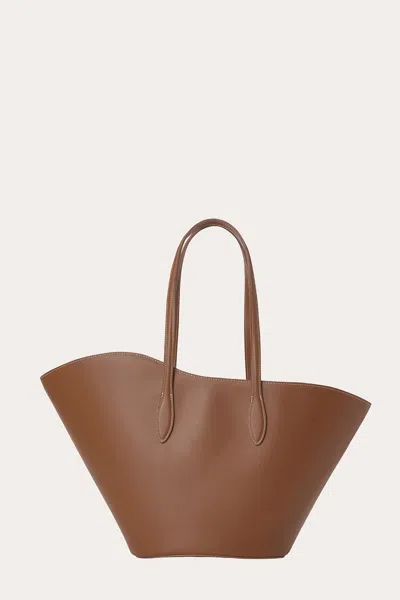 Little Liffner Tulip Shoulder Bag Medium Caramel In Brown