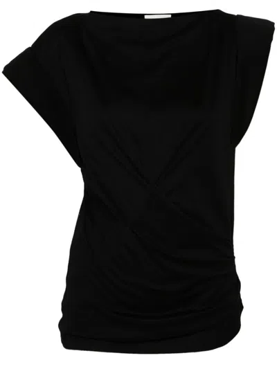 Isabel Marant Maisan Cotton T-shirt In Black