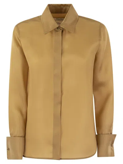 Max Mara Buttoned Long In Camel