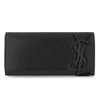 SAINT LAURENT Smoking leather clutch bag