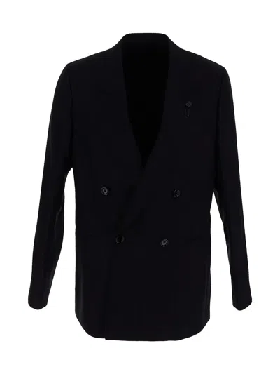 Lardini Classic Jacket In Black