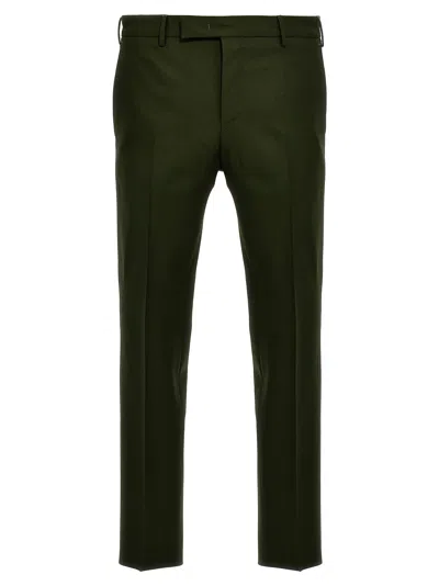 Pt01 Dieci Trousers In Green