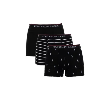 Polo Ralph Lauren Triple-pack Logo Band Trunks In Multicolore