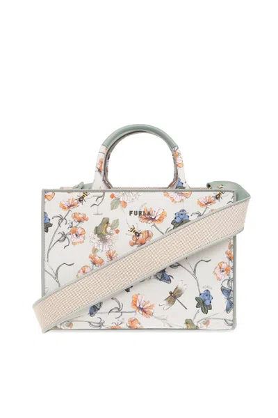 Furla Opportunity Small Shopper Bag In Toni Cristallo
