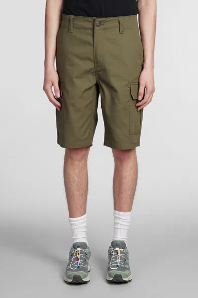 Dickies Shorts In Green Cotton In Verde