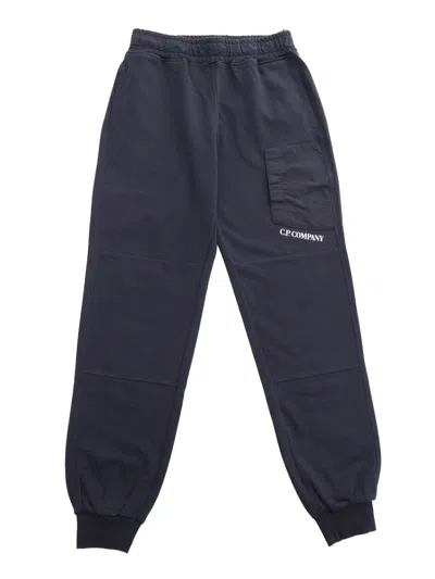 C.p. Company Undersixteen Kids' Blue Joggers Pants