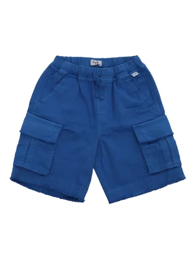 Il Gufo Kids' Blue Bermuda With Pockets