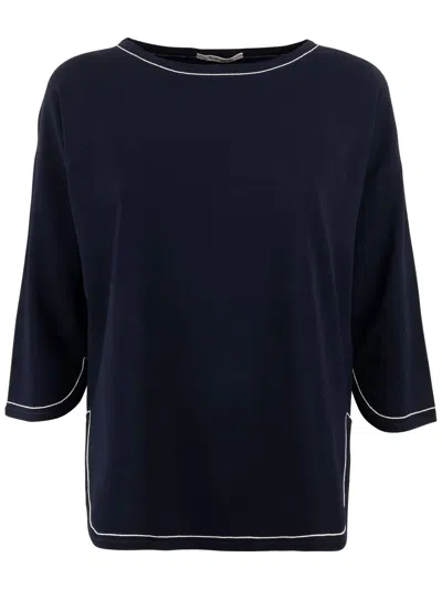 Kangra Woman Sweater Black Size 14 Cotton