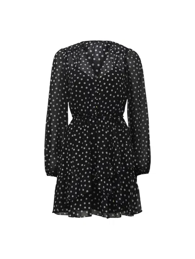 Forever New Women's Esra Button Front Mini Dress In Black