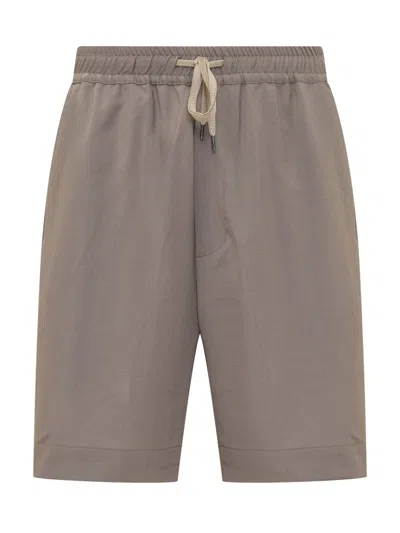 Covert Elastic Short In Grey