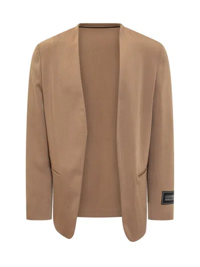 Covert Blazer Open At The Front In Brown